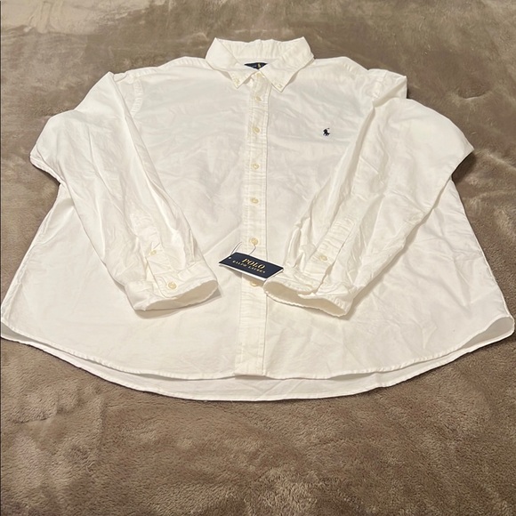 Polo Ralph Lauren Other - Polo by Ralph Lauren White Casual Button Down Shirt XXL